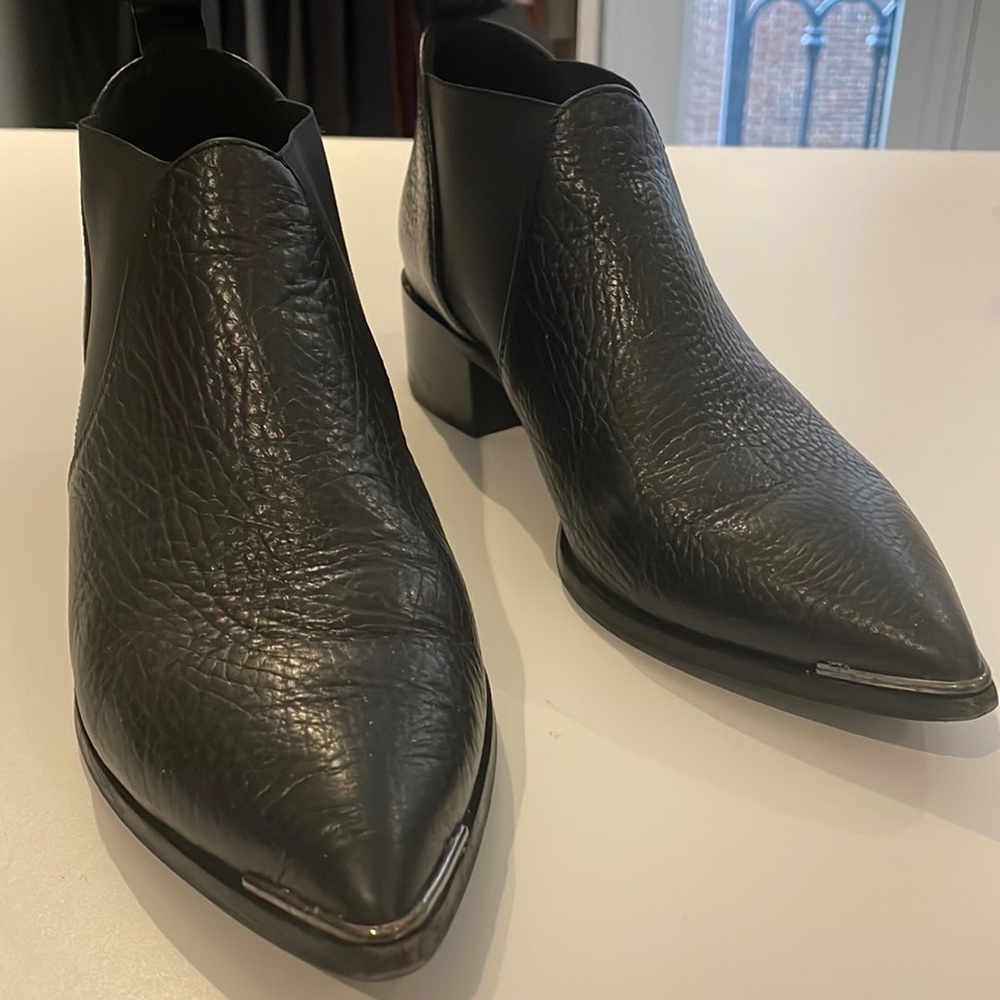 Authentic Acne Studio Black Ankle Boot- size 37